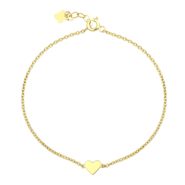 Gold Heart Bracelet Lizay