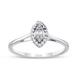 0.06 Carat Diamond Baguette Ring - 1