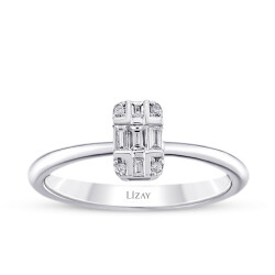 0.12 Carat Baguette Diamond Ring - 1