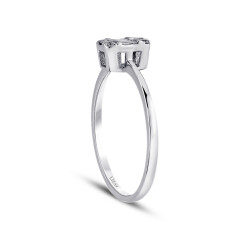 0.12 Carat Baguette Diamond Ring - 2