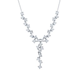 0.13 Carat Diamond Necklace 