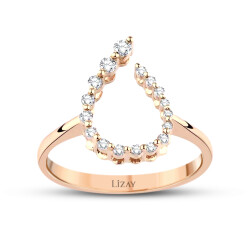 0.16 Carat Diamond Trend Rose Ring - 1