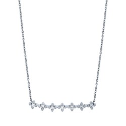 0.21 Carat Diamond Seven Stone Necklace - 1