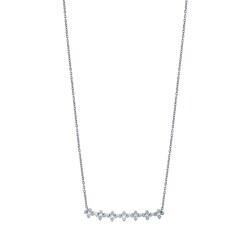 0.21 Carat Diamond Seven Stone Necklace - 2