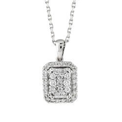 0.23 Carat Diamond Necklace 