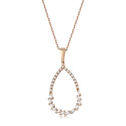 0.23 Carat Diamond Necklace - 1