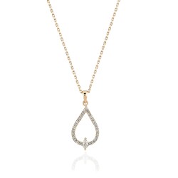 0.24 Carat Diamond Necklace - 2