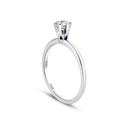 0.25 Carat Diamond Solitaire Ring - 2