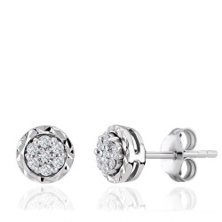 0.25 Carat Diamond Trend Earrings 