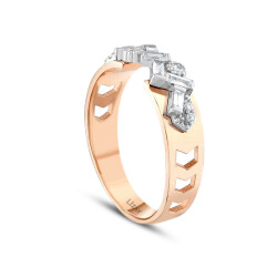 0.27 Carat Diamond Trend Ring - 2