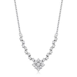 0.28 Carat Diamond Necklace - 1