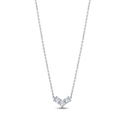 0.28 Carat Diamond Trend Necklace - 1