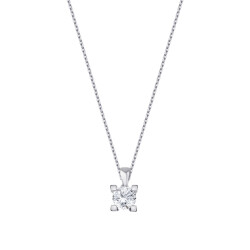 0.30 carat Diamond Solitaire Necklace - 1