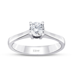 0.30 Carat Diamond Solitaire Ring - 1