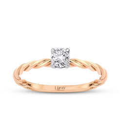 0.30 Carat Diamond Solitaire Ring - 1