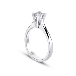 0.30 Carat Diamond Solitaire Ring - 2