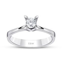 0.30 Carat Diamond Solitaire Ring - 1