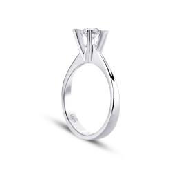 0.30 Carat Diamond Solitaire Ring - 2