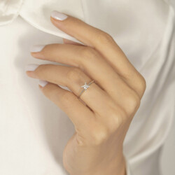 0.30 Carat Diamond Solitaire Ring - 3