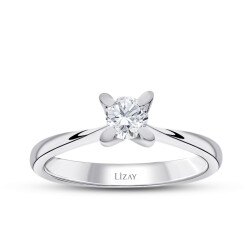 0.30 Carat Diamond Solitaire Ring - 1