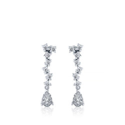 0.31 Carat Diamond Earrings 