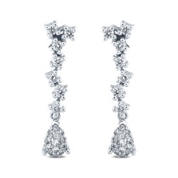 0.31 Carat Diamond Earrings 