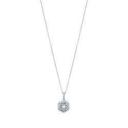 0.31 Carat Diamond Necklace - 2