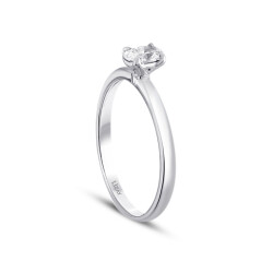 0.31 Carat Diamond Solitaire Ring - 2