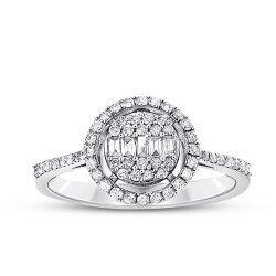 0.33 Carat Diamond Baguette Ring - 1