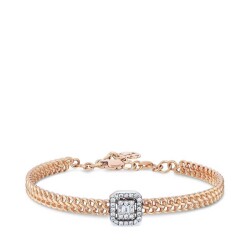 0.34 Carat Diamond Baguette Bracelet - 1