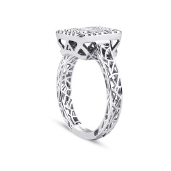 0.34 Carat Diamond Baguette Ring - 2