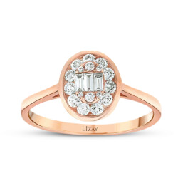 0.36 Carat Diamond Baguette Ring - 1