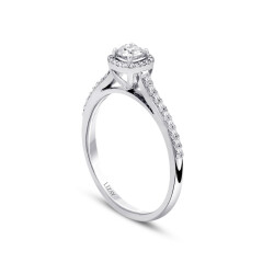 0.37 Carat Diamond Solitaire Ring - 2