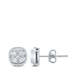 0.43 Carat Diamond Pen Earrings 