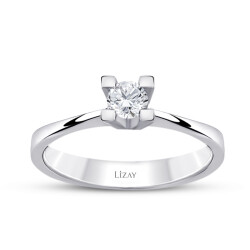 0.40 Carat Diamond Solitaire Ring - 1