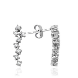 0.40 Carat Diamond Earrings 