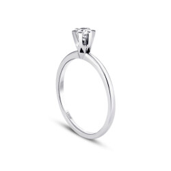 0.41 Carat Diamond Solitaire Ring - 2