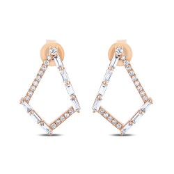 0.41 Carat Diamond Trend Earrings 