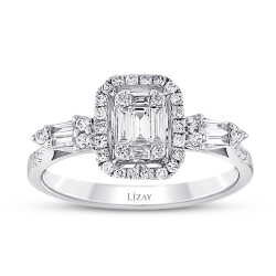 0.43 Carat Diamond Baguette Ring - 1