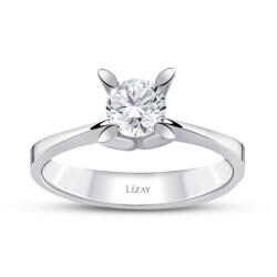 0.45 Carat Diamond Solitaire Ring - 1