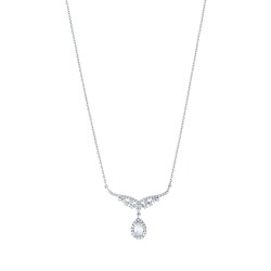 0.46 Carat Diamond Necklace - 2