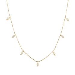 0.47 Carat Diamond Stone Necklace - 1