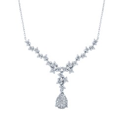 0.48 Carat Diamond Necklace 