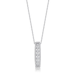 0.50 Carat Diamond Aurora Necklace 