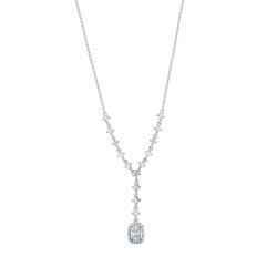 0.50 Carat Diamond Baguette Necklace - 1