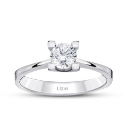 0.50 carat Diamond Solitaire Ring - 1