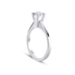 0.50 carat Diamond Solitaire Ring - 2