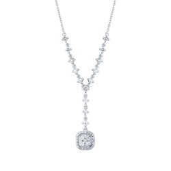 0.55 Carat Diamond Necklace - 1