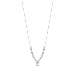 0.56 Carat Diamond Necklace - 2