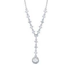 0.57 Carat Diamond Necklace - 1